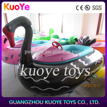 china manufacturer inflatable water bumper boat sale, summer toys inflatable electric boat for swimming pool, inflate swan boat