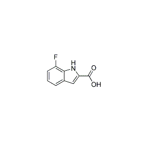 399-67-7 سجل المستخلصات الكيميائية حمض 7-Fluoro-1H-Indole-2-Carboxylic