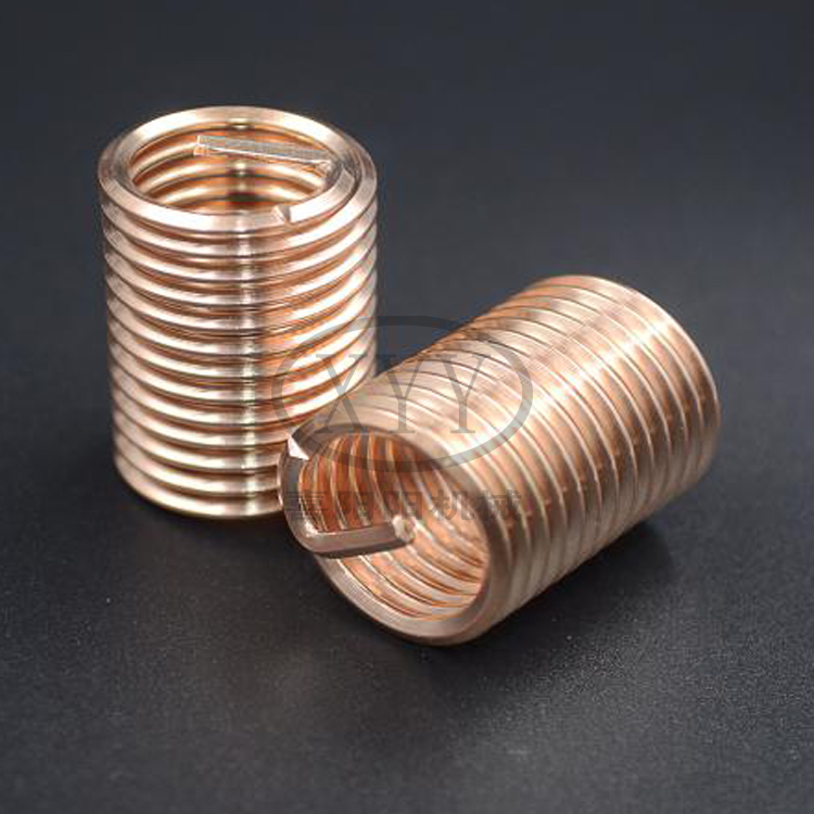 M10 Thread Size Brass Screw Insert for Steel/Stainless Steel/Copper