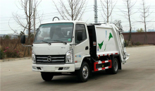KAMA 75KW/102hp compact garbage truck