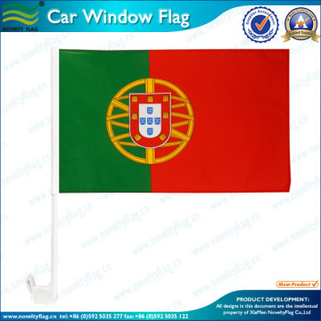 Economy Portugal Car Window Flag