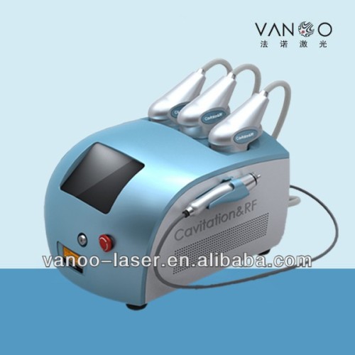 Ultrasonic rf vacuum cavitation machine for salon use