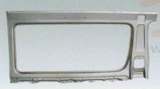 Around the box on the left before