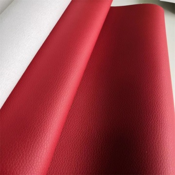 Kulit PVC Anti-abrasi Embossed Lembut untuk Sofa