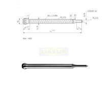 HSS Material Trombone neck cut stamp machining