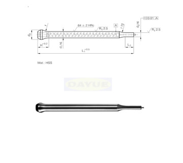 HSS Material Trombone neck cut stamp machining