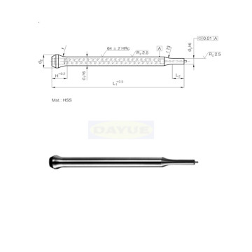 HSS Material Trombone neck cut stamp machining