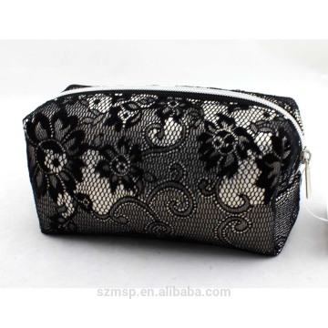 black lace fashion bag, elegant wash toilet hand bag