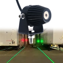 Hazardous Area Warning Light - Green Forklift Line Warning Light