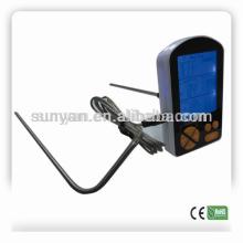 digital cooking thermometer with timer/alert/LCD for BBQ/Kitchen/cooking