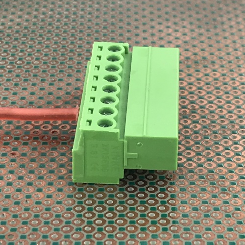 3.5mm pitch PCB mount 8 way terminal block