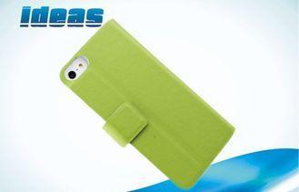 Green Book Flip Apple iPhone Leather Cases / iPhone5 Stand