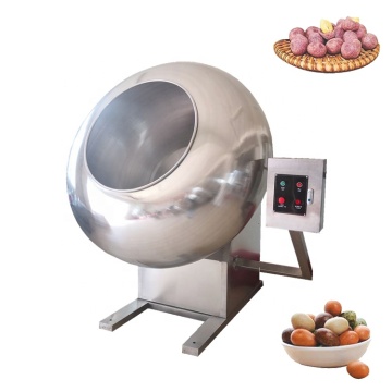 Industrial Nut Coating Machine for Popcorn, Almonds, Peanuts, and Sugar