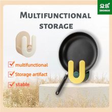 Home Kitchen Pan Lid Storage Hook