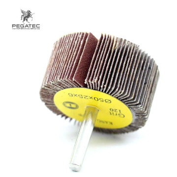 Spindle Mops Abrasive Mounted Flap Wheels with Abrasive Cloth Paper