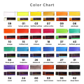 24 kleuren halve pan waterverf verf enkele kleur