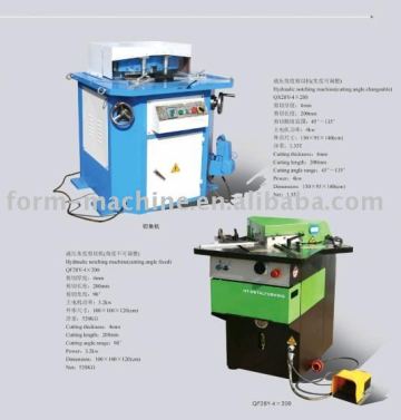 Variable Hydraulic notching machine right angle shear