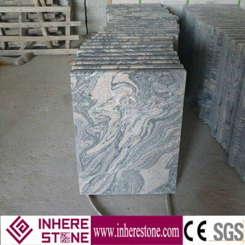 Grey color waving sculpture granite China juparana flavor stone