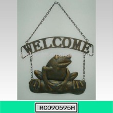 metal shop front advertising design sign