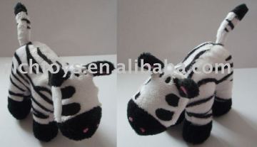 plush zebra toy