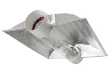 8 inch Air Cool Tube Grow Light Deluxe Glass Cylinder with Hood Reflector Cool Tube Hood 8"