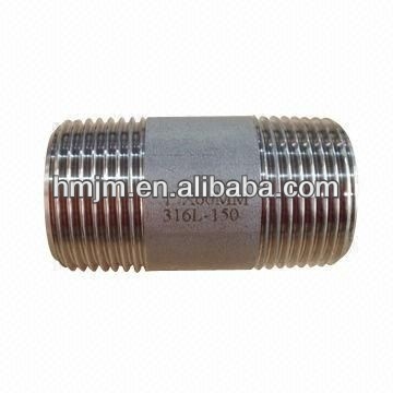 ss304 316 stainless steel female thread welding nipple CE approved