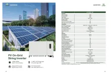 Three Phase Solar Inverter Commercial Grid PV System