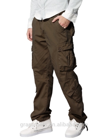 2015 wholesale fashion men clothing men's fancy chino cotton/polyester pants