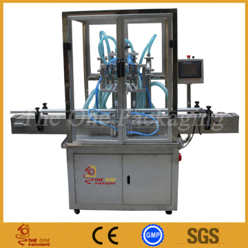 4 Nozzels Automatic Bottle Liquid Filling Machine