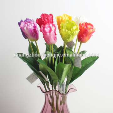 SJ10131022 artificial tulip artificial white tulip silk flower