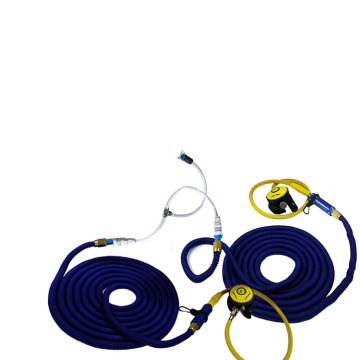 Portable Hookah Diving Compressor with Extra Hoses and Regulators