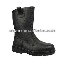 embossed buffalo leather safety shoes, safety boots