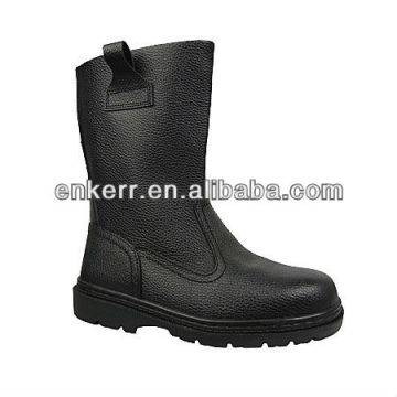 embossed buffalo leather safety shoes, safety boots
