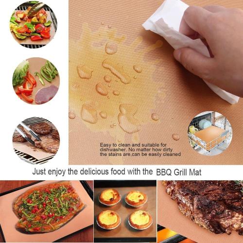 Non stick Copper Grill Mat and Bake Mat