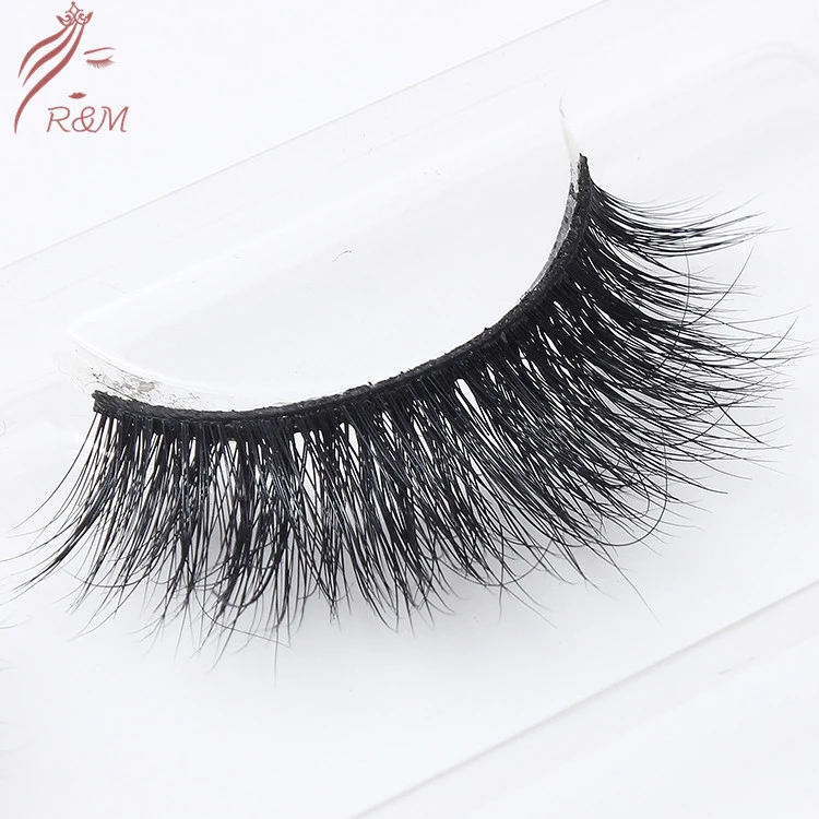 Silk Synthetic False Private Label Eyelashes 3D Mink Eyelash Wholesale