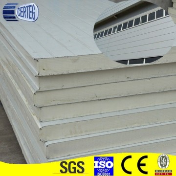 white painted pu wall insulated panels