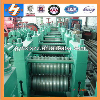 continous hot rolling mill for section steel bars