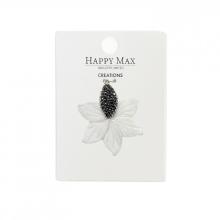 Craft flower shell pendants rhinestone for jewelry making