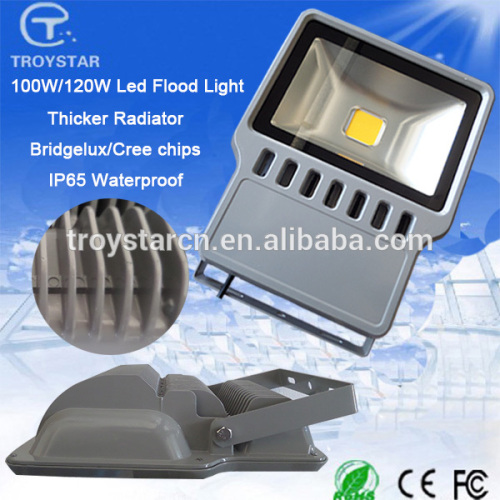 Super quality die-casting Aluminum lamp body cob flood light led flood lamp 120w ce rohs ip65