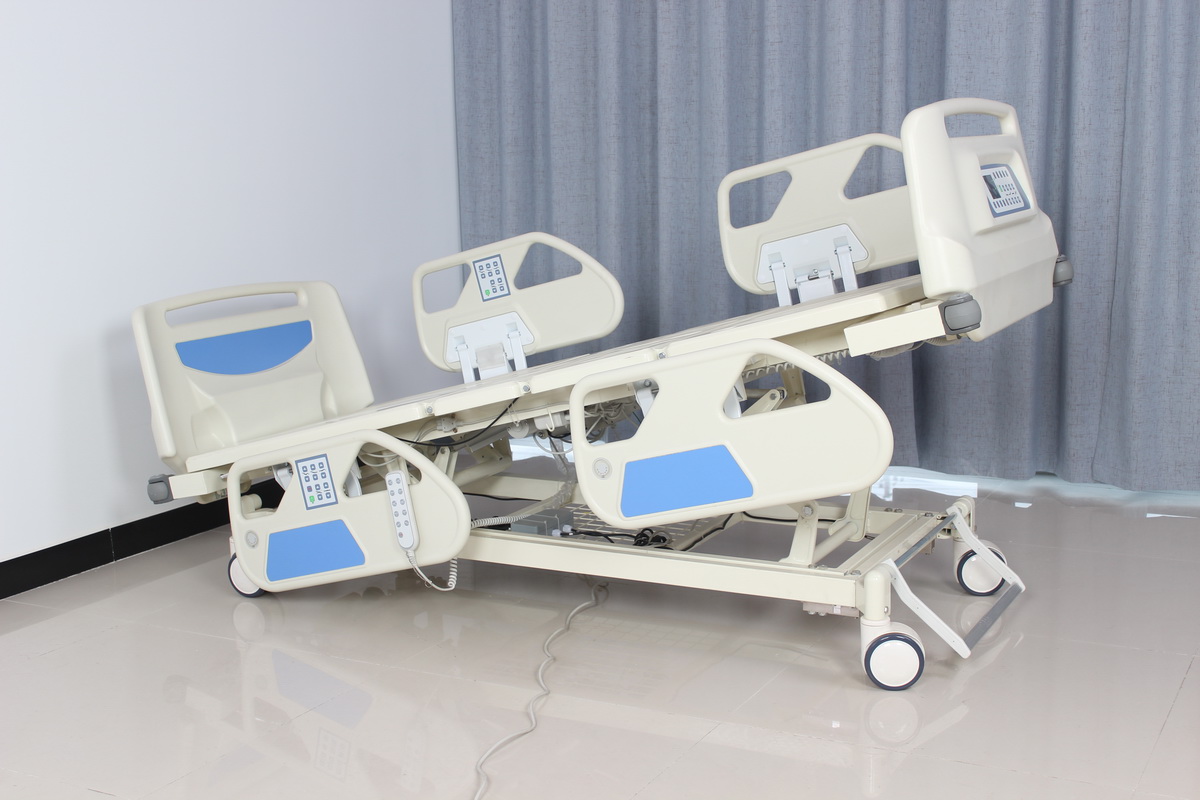 C10-1S ICU Multifunction medical bed Electric Hospital Beds With Weight Scale