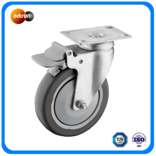 5 Inch Swivel PU Trolley Caster Wheel
