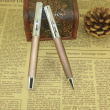 Wooden Pattern Roller Ink Pen New Design High Quality Metal Roller pen Liquid ink Pen Writing Instrument Stationery