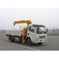 Construction use Dongfeng 3Ton small truck mounted crane