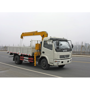 Sử dụng xây dựng xe tải nhỏ Dongfeng 3Ton gắn cẩu