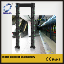 Portable Walk Through Metal Detector Foldable Archway Door Frame Metal Detector Security Device