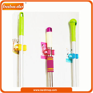 plastic mop and broom holder