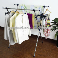 BAOYOUNI diy portable garment rack rotating closet rack spiral garment rack DQ-0819
