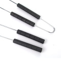 Conjunto promocional de ferramentas para churrasco cromado 3pcs