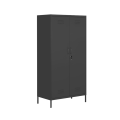 Conception de placard de garde-robe d&#39;armoire moderne noire