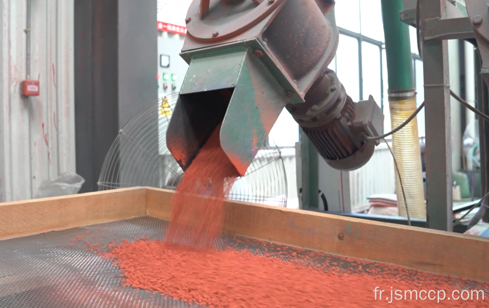 Granule EPDM en caoutchouc coloré de couleur raisonnable